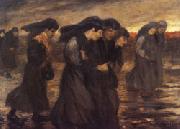 theophile-alexandre steinlen The Coal Sorters Spain oil painting artist